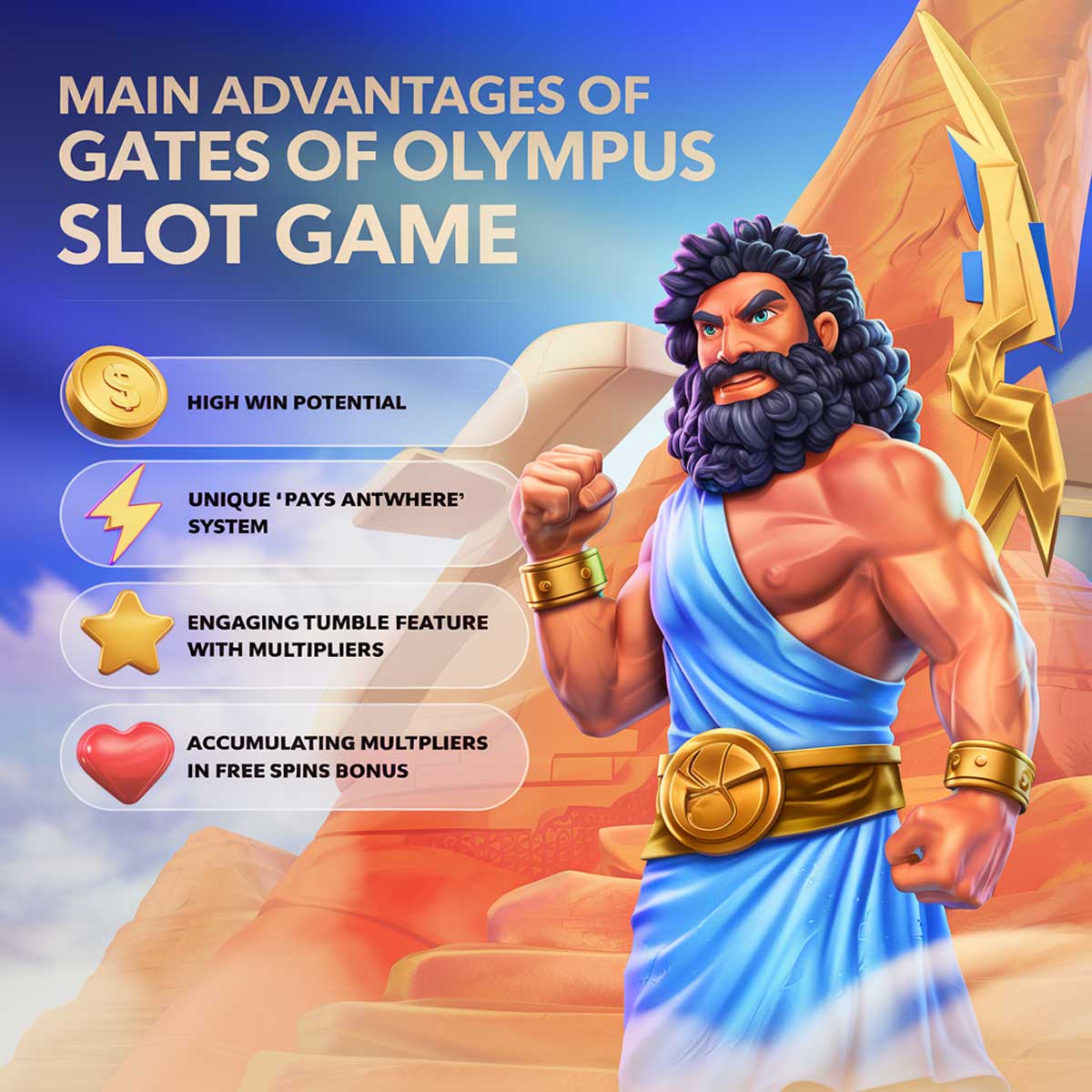 Gates of Olympus slot machine game